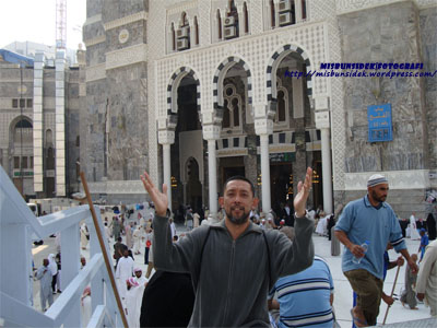Datuk Misbun  melahirkan rasa syukur dapat melawat beberapa masjid utama semasa mengerjakan haji di Mekah.